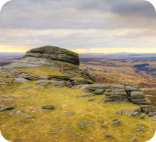 Moorland summit