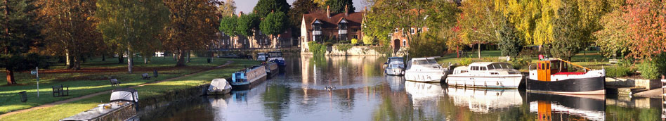River Thames at Abingdon Lock