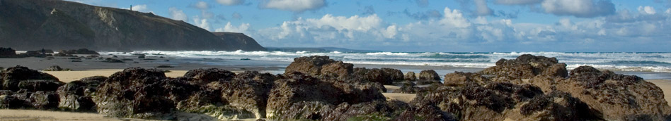St Agnes Head from Perran Sands